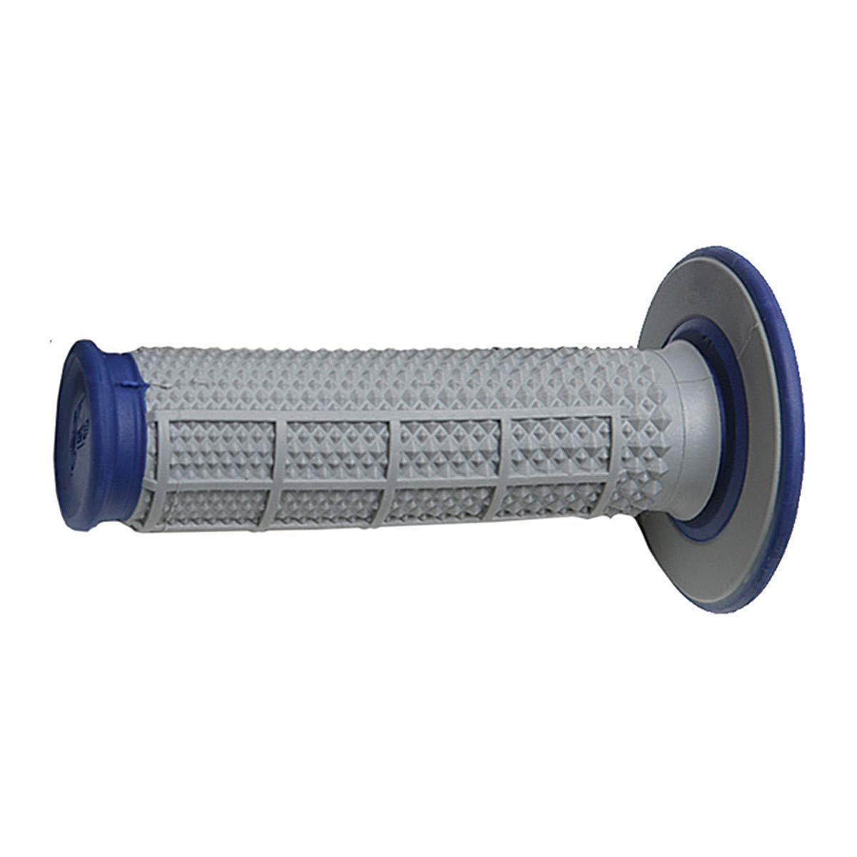Renthal Dual Compound Tapered Half Waffle Grips - Blue